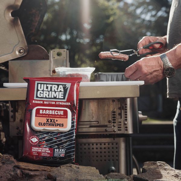 UltraGrime BBQ Cleaning Wipes x 30XXL