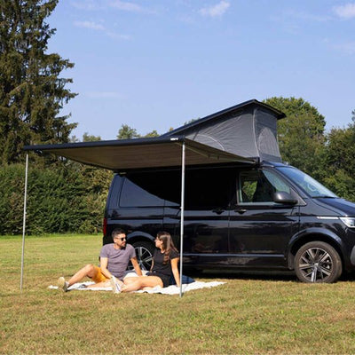 Fiamma Deep Black F43 Van 270 300 Awning VW T5 T6