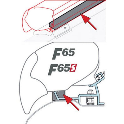 Fiamma Awning Rain Guard Weather Strip F80/F65 (98655-020)