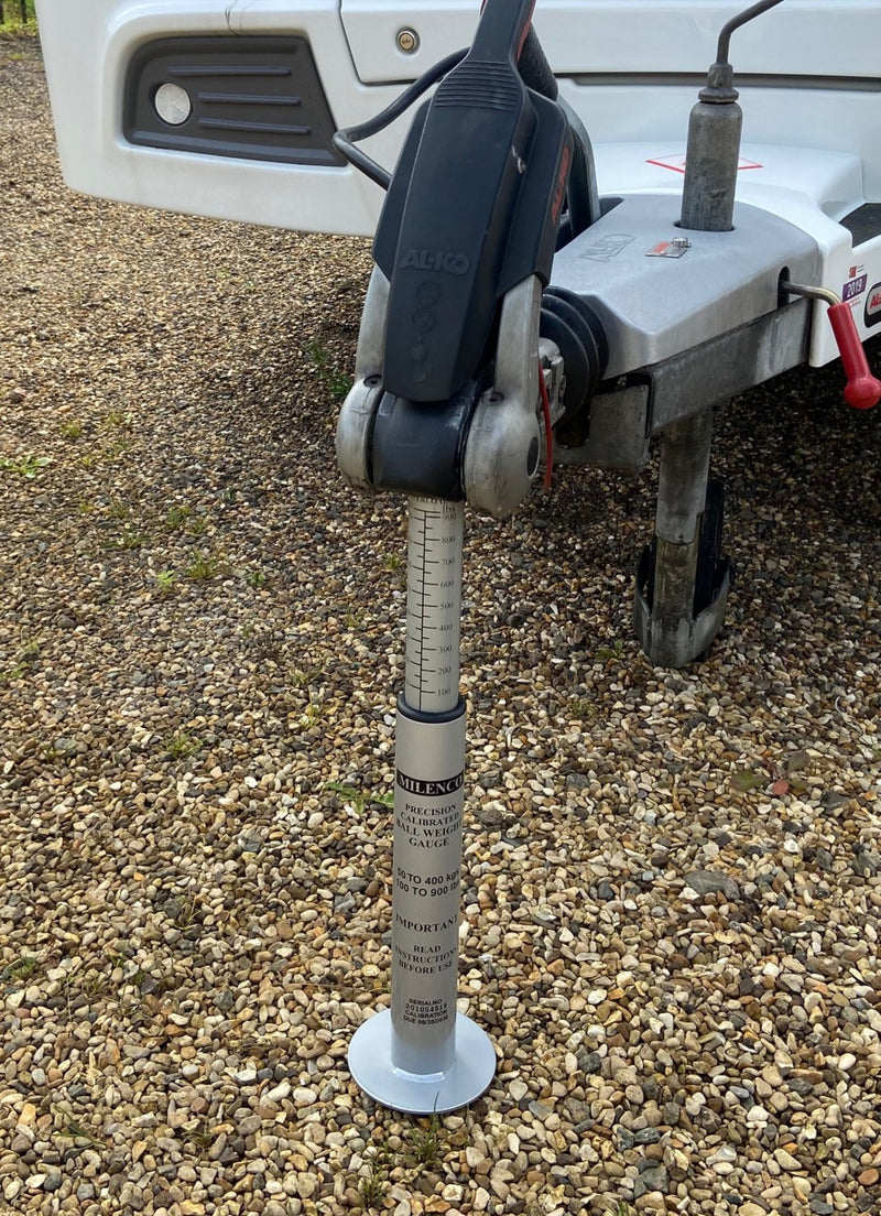 Milenco Calibrated High Quality Caravan Nose Weight Gauge