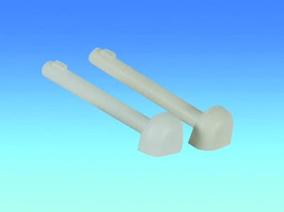 NBB Caravan Motorhome Battery Box Door Pins White
