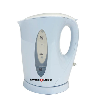 Swiss Luxx 1.5L Camping Caravan Low Watt Kettle 1.5kw