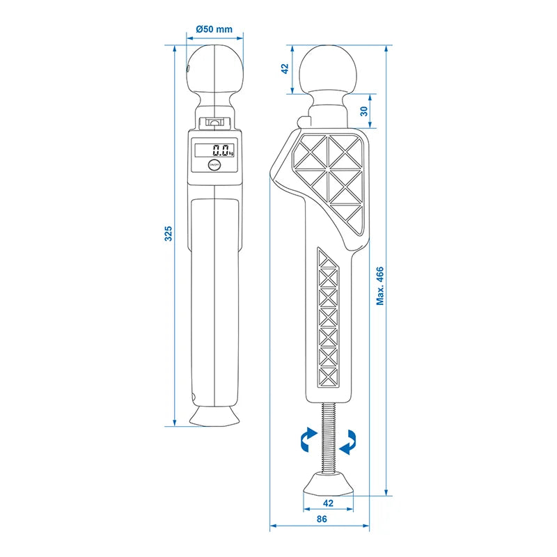 ProPlus Nose Weight Gauge (digital and adjustable)