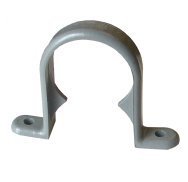 28mm Pipe Clip Holder Grey