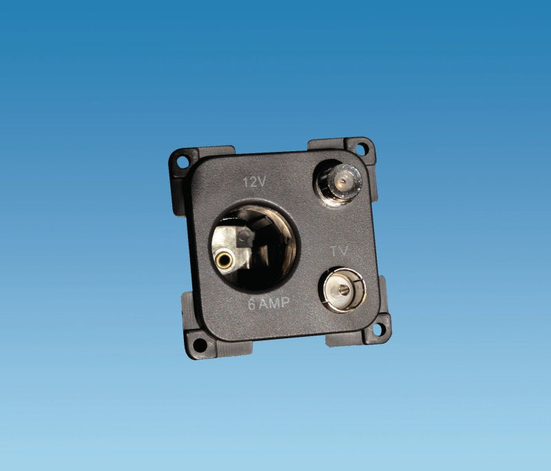 12V Power, COAX and Satellite Basic Socket (C-Line)