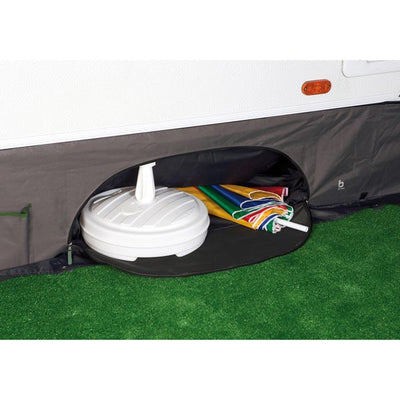 Bo-Camp Caravan Draught Excluder Universal Deluxe with Storage