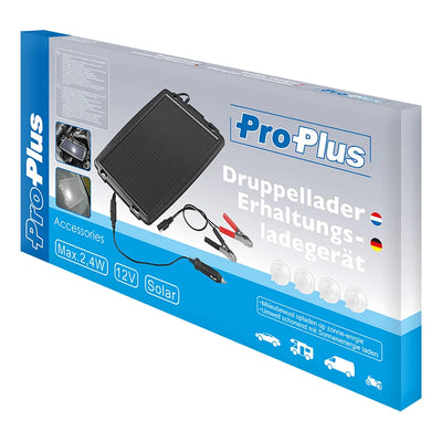 ProPlus Solar Trickle Charger motothome 