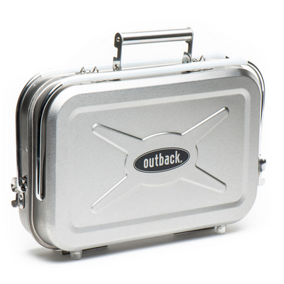Outback Portable Charcoal Barbecue | Stainless Steel