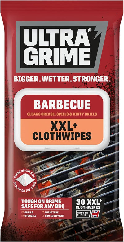 UltraGrime BBQ Cleaning Wipes x 30XXL