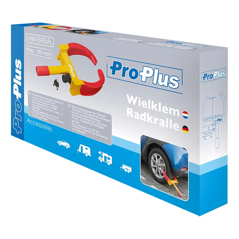 ProPlus Universal Wheel Clamp Caravan Motorhome