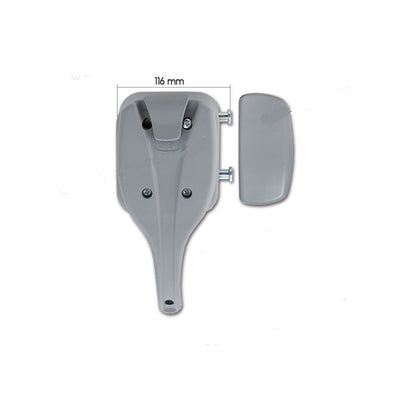 Trigano M1 Motorhome Door Lock Black Grey Internal Handle