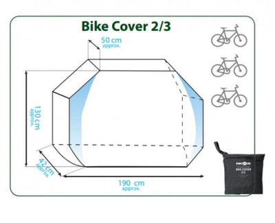 Brunner 2/3 Motorhome Caravan Rear Bike Cover