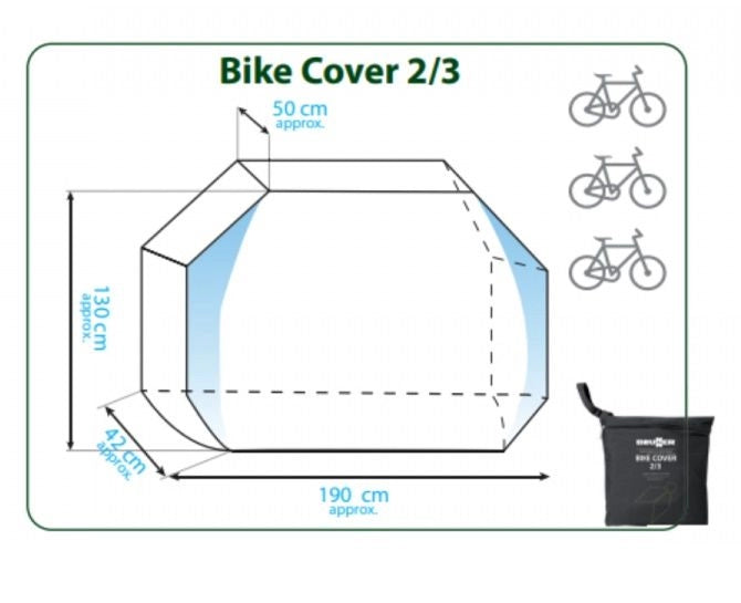 Brunner 2/3 Motorhome Caravan Rear Bike Cover