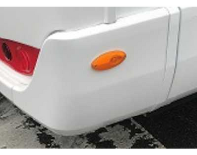 Swift Motorhome Rear Corner End Skirt Cap Kontiki