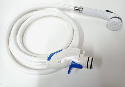 Truma Ultraflow External Shower Dog Wash Showerhead Hose &amp; Connector - Used on Swift, Bailey, Elddis, Autotrail