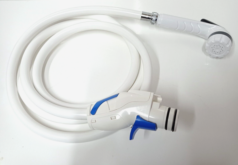 Truma Ultraflow External Shower Dog Wash Showerhead Hose &amp; Connector - Used on Swift, Bailey, Elddis, Autotrail