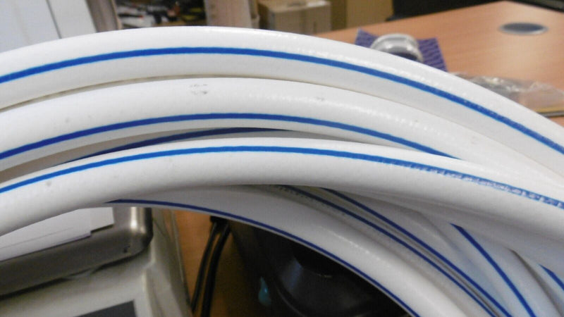 Fresh Water Hose Pipe 10mm WHITE BRAIDED WATER HOSE HYMER ETRVSCO