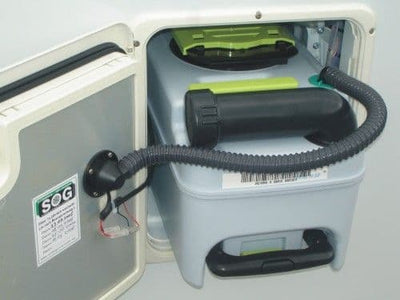 SOG Ventilator Kit for CT3000 CT4000 Through Door White Housing Caravan Motorhome