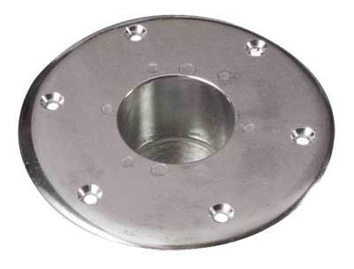 Recessed Floor Mount - Island Table Leg 60mm