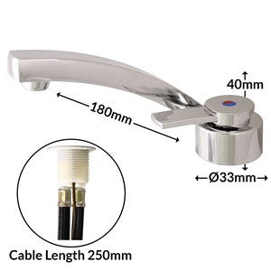 Comet Florenz Kompakt Chrome Mixer Tap