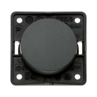 W4 Single Rocker Switch Anthracite