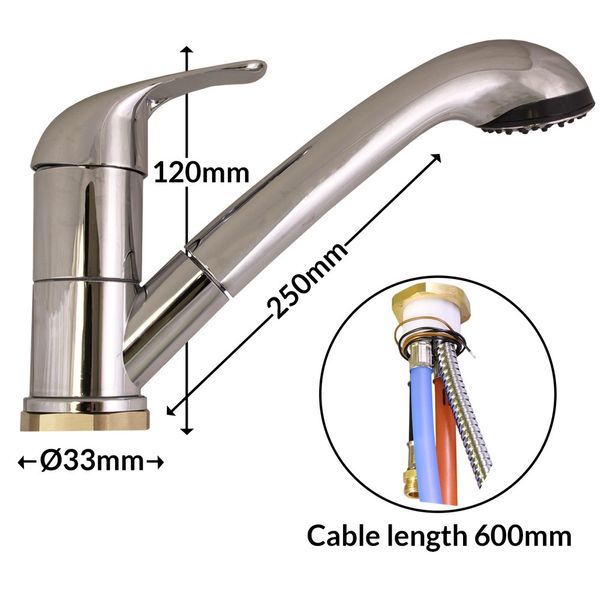 Reich Kama Julia Caravan Shower Tap Mixer