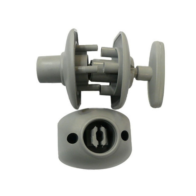 Quick Release Door Catch Retainer Black White Grey