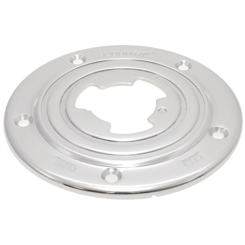 Sequoia 7 Inch Floor Base Silver