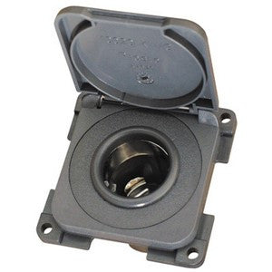 CBE 12V Socket Anthracite with Surround