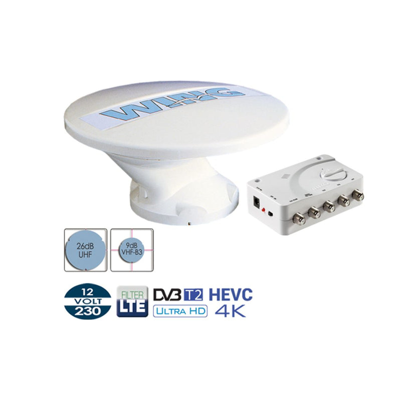 Teleco Wing Omni-Directional TV Antenna Aerial Motorhome
