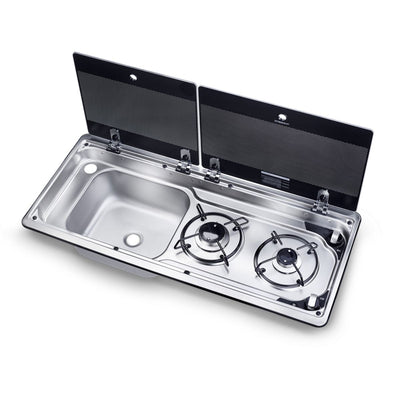 Dometic Smev 9722 HobDometic Smev 9722 Hob Sink Combination Unit with Piezo Ignition