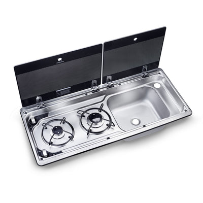 Dometic Smev 9722 Campervan HobDometic Smev 9722 Hob Sink Combination Unit with Piezo Ignition