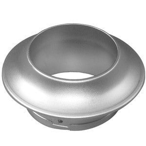 Nickel Push Lock Rosette - 13mm Door Thickness