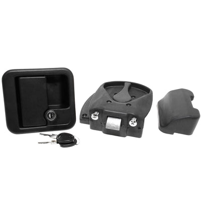 M1 Type 2 Complete Caravan Motorhome Lock Assembly Black