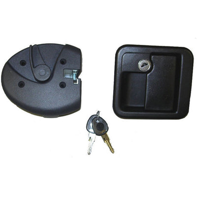 M1 Type 1 Complete Caravan Motorhome Lock Assembly Black