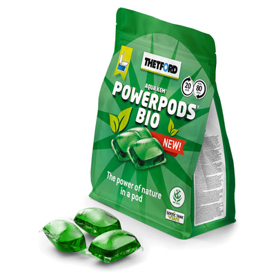 NEW Thetford Casette Powerpods BIO Green Camping Toilet