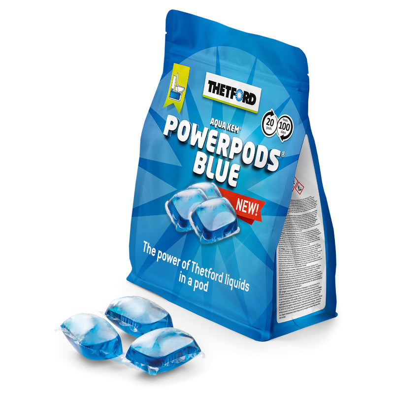 NEW Thetford Cassette Powerpods Blue