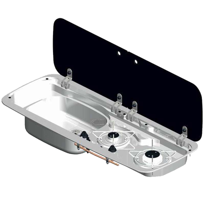 DOMETIC SMEV 9222 Hob Left RightDometic HSG 2370 Smev 9222 Sink and Hob Combination Unit