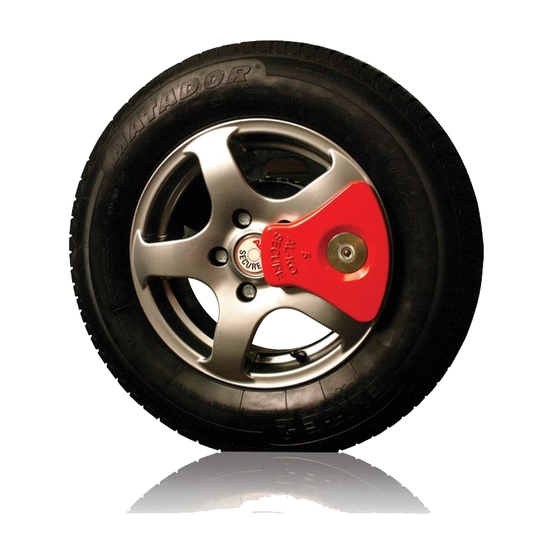 ALKO Secure Caravan Wheel Lock Complete Kits with Lozenge Compact
